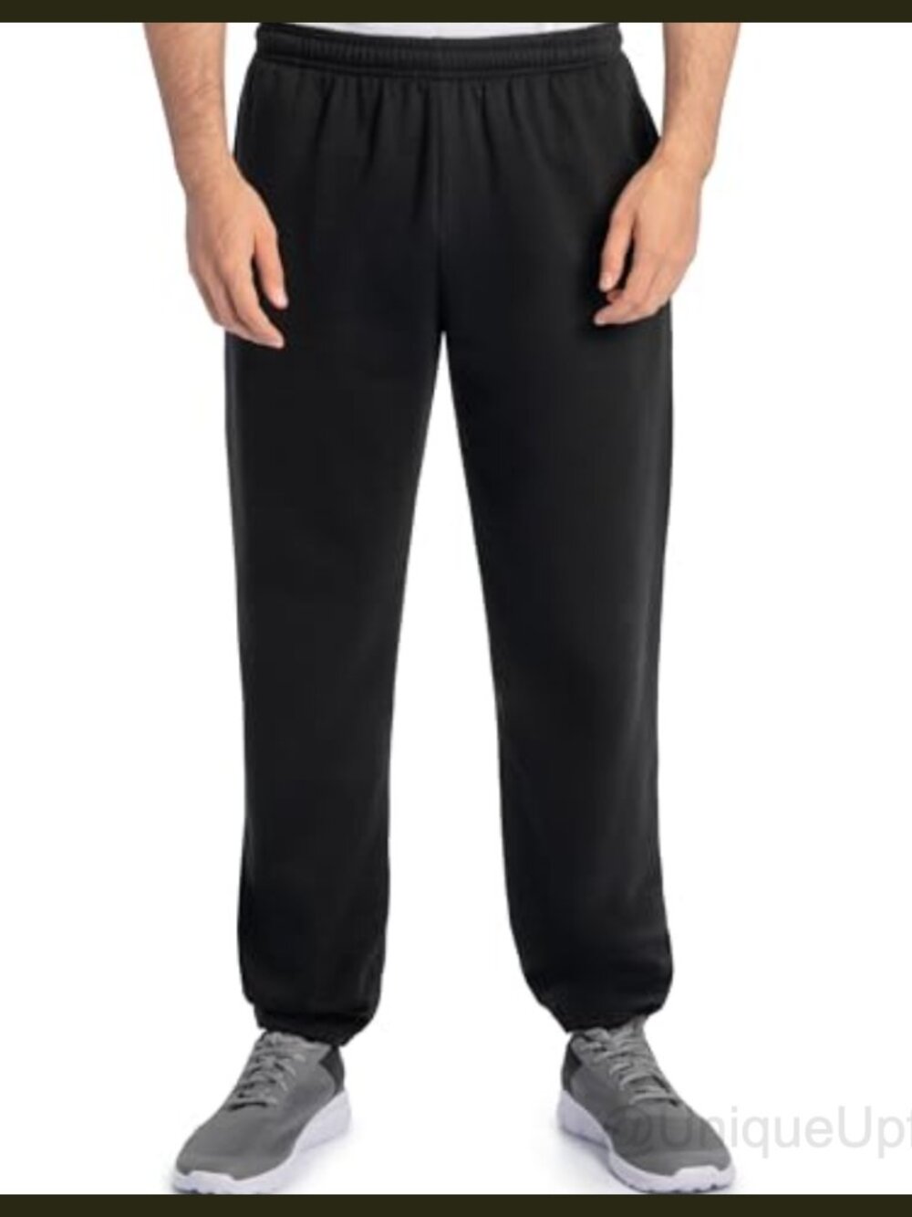 EverSoft Fleece Elastic Bottom Sweatpants Pockets Relaxed Fit Moisture Wicking